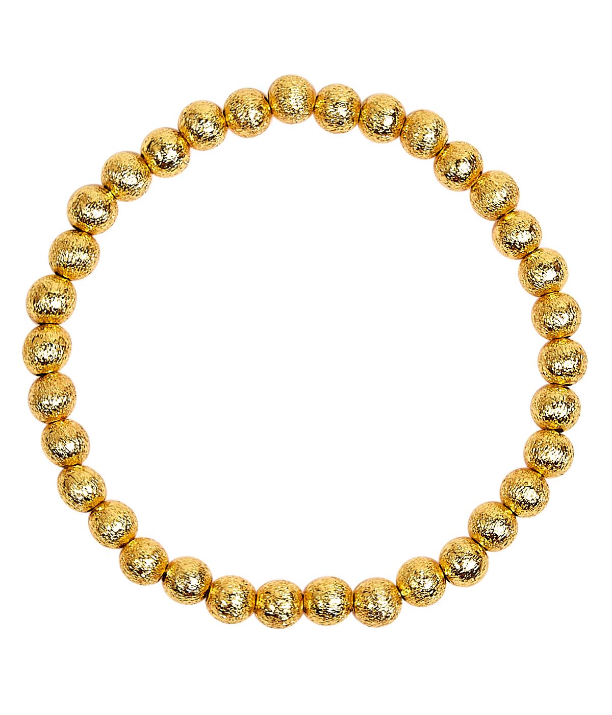 Georgia - Gold Beaded Bracelet