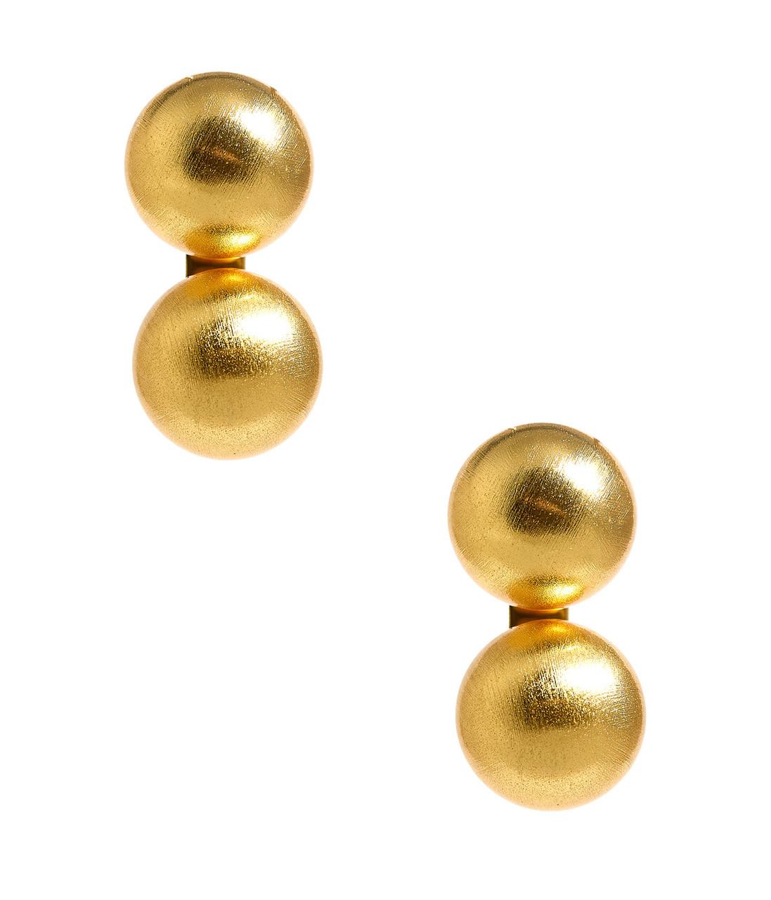 Belle Stud - Brushed Gold - Belle of the Ball