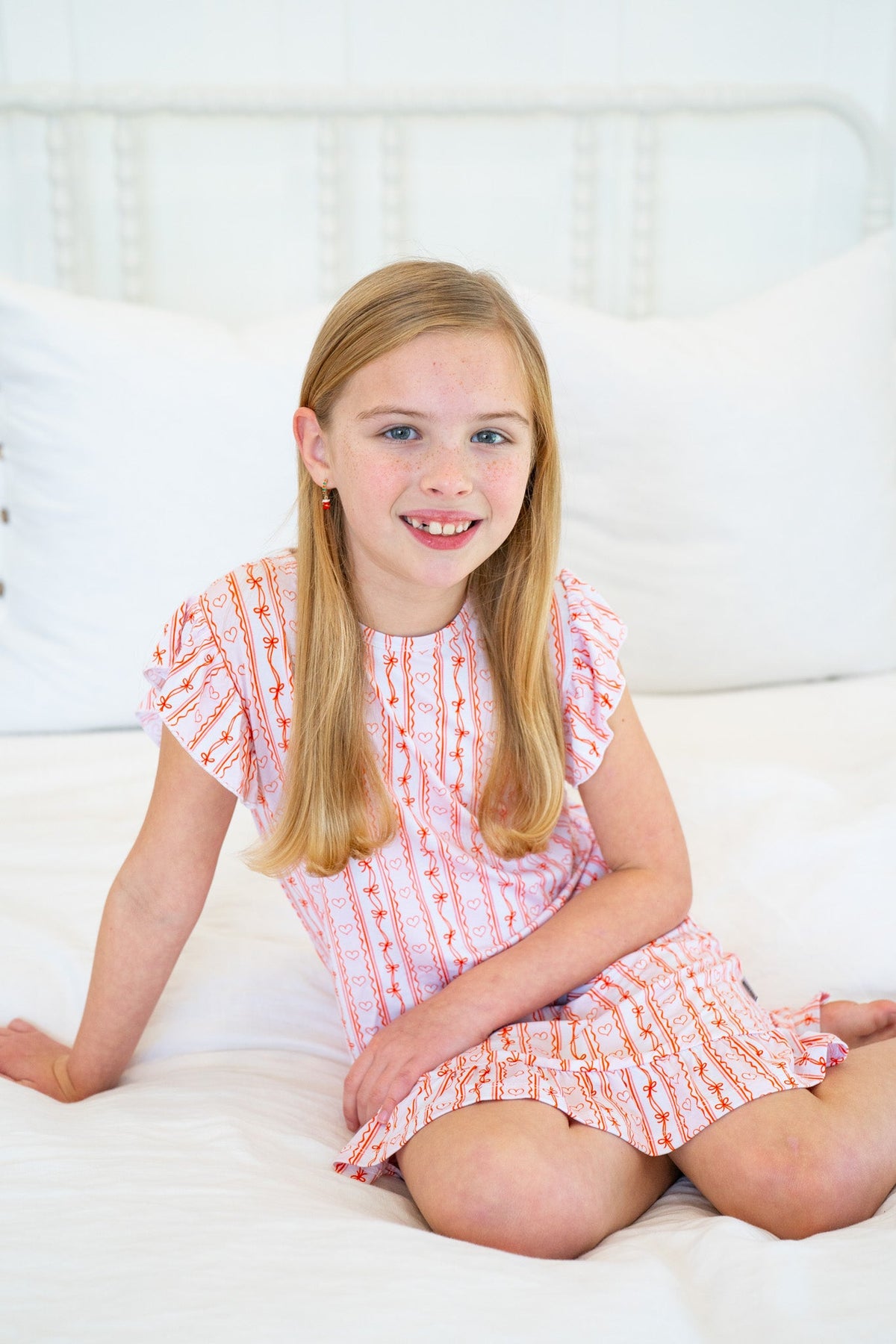 Striped Hearts | Nightgown