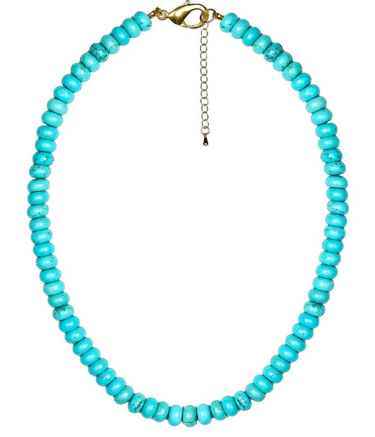 10mm Tradd Turquoise Necklace  - Belle of the Ball Collection