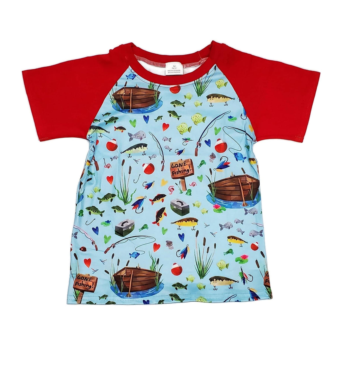 Fishing Milk Silk Raglan