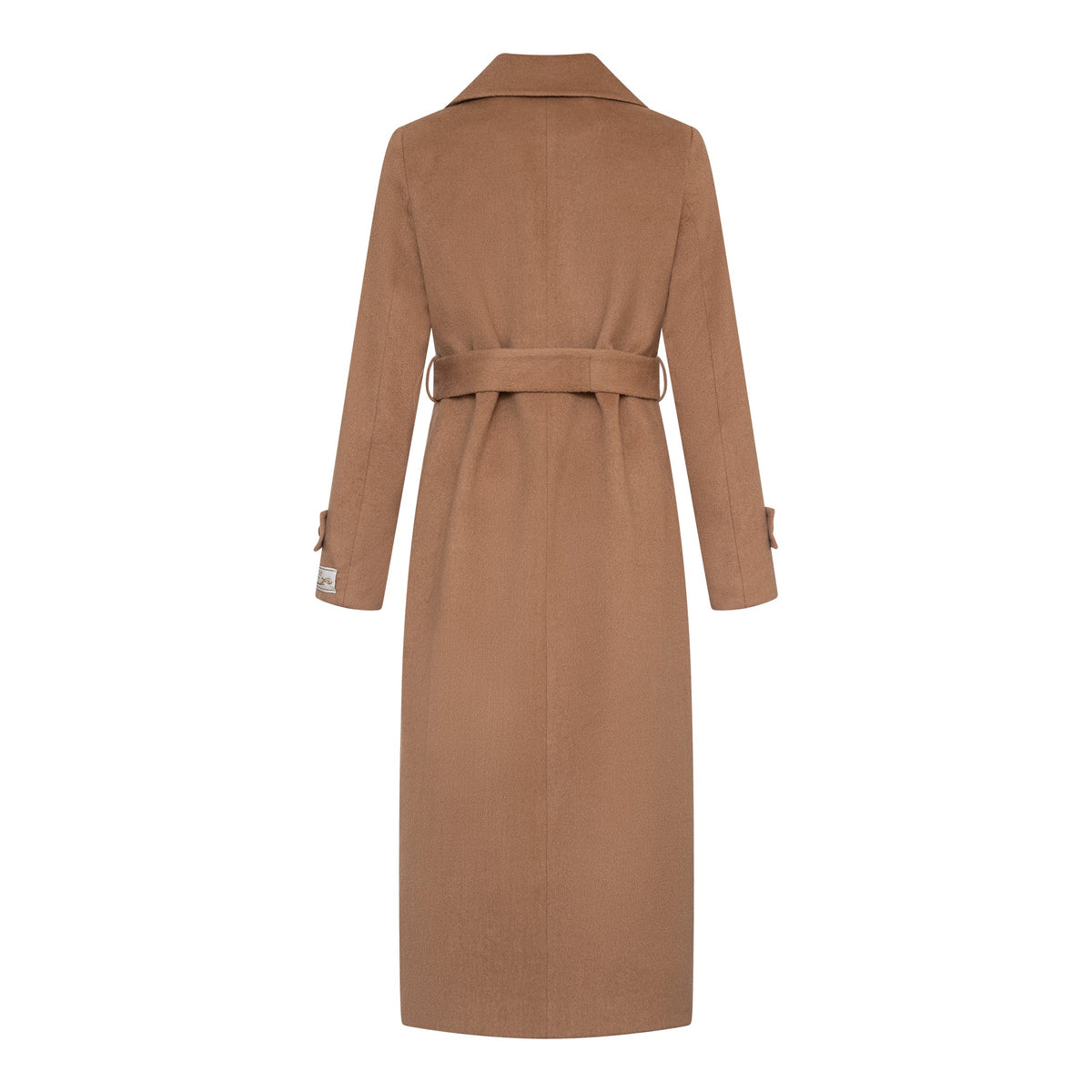 Camille Cashmere Blend Coat in Camel