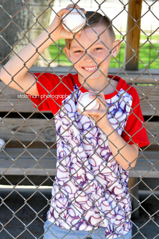Baseball Milk Silk Raglan
