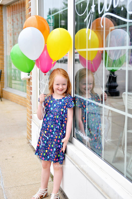 Party Time Milk Silk Flutter Dress
