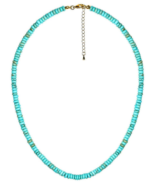 6mm Tradd Turquoise Necklace  - Belle of the Ball Collection