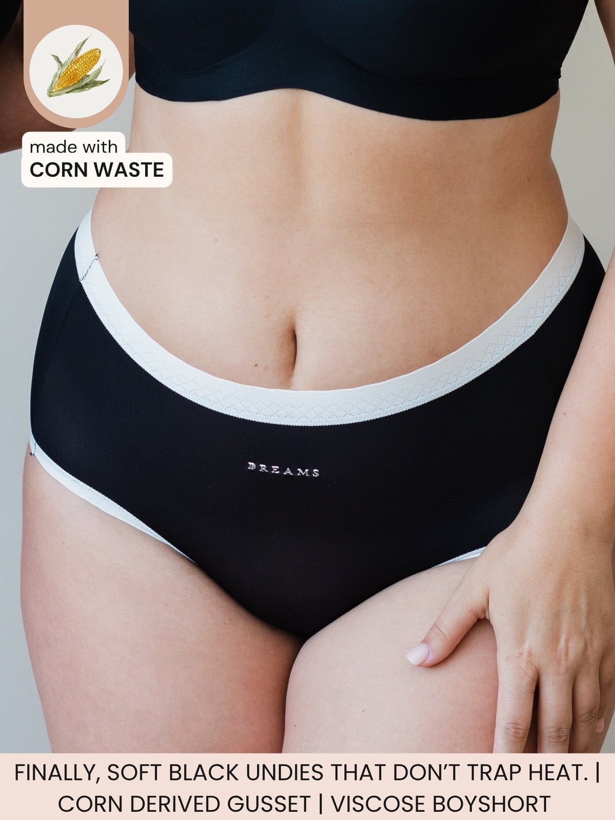 Corn Bae Cloud-Soft Lacy Boyshorts