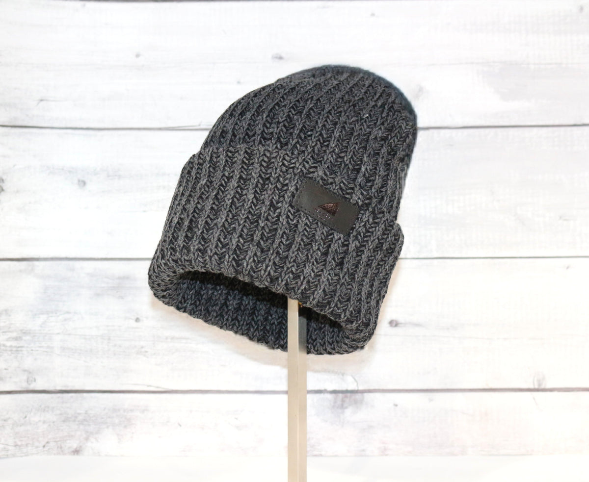 Adult Acrylic Ribbed Cuff Hat