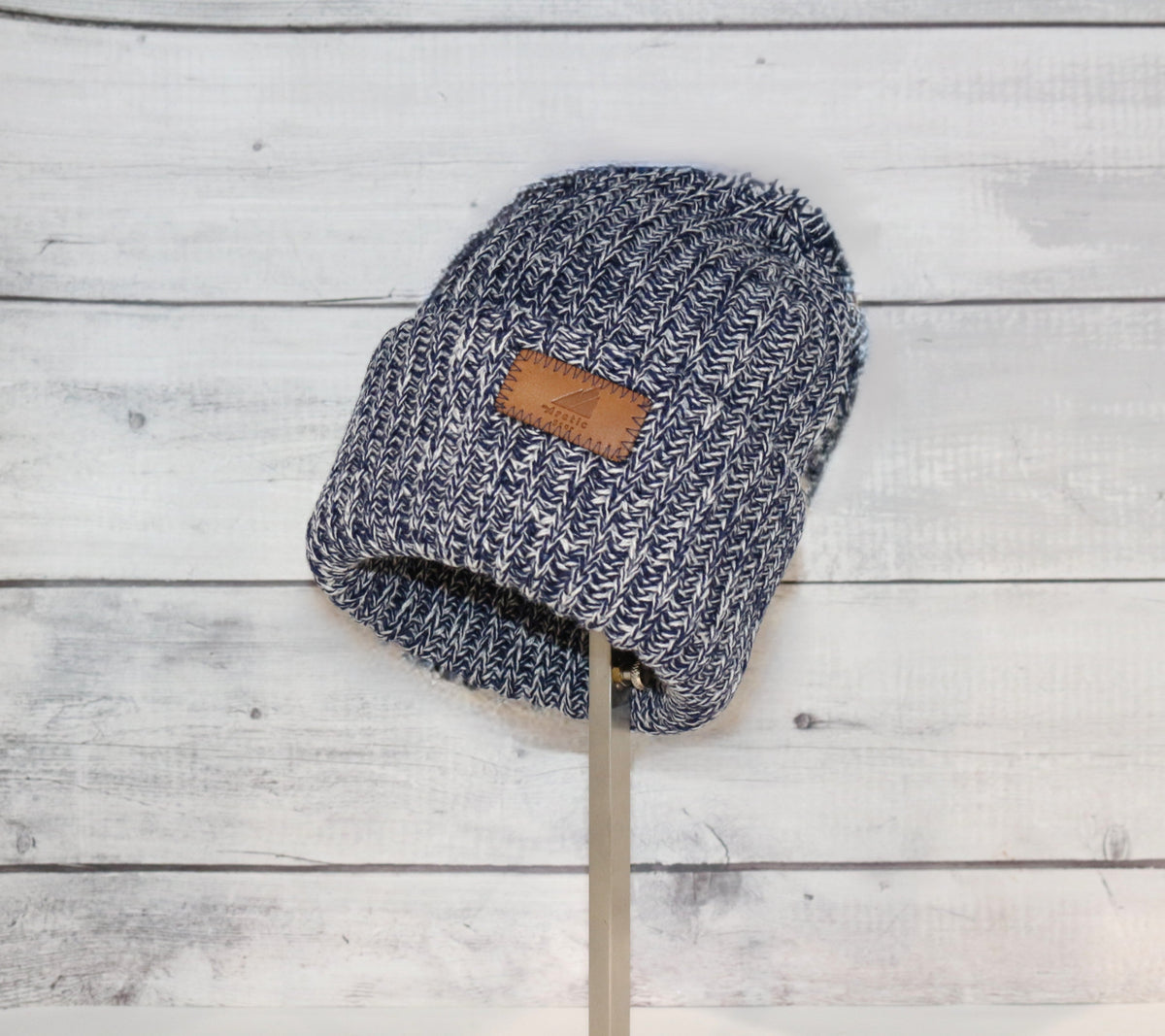 Adult Acrylic Ribbed Cuff Hat