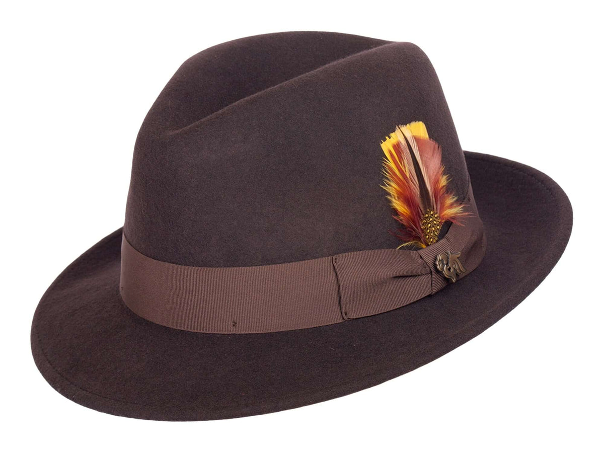 Wool Felt Hat Milano - Men's Classic Style