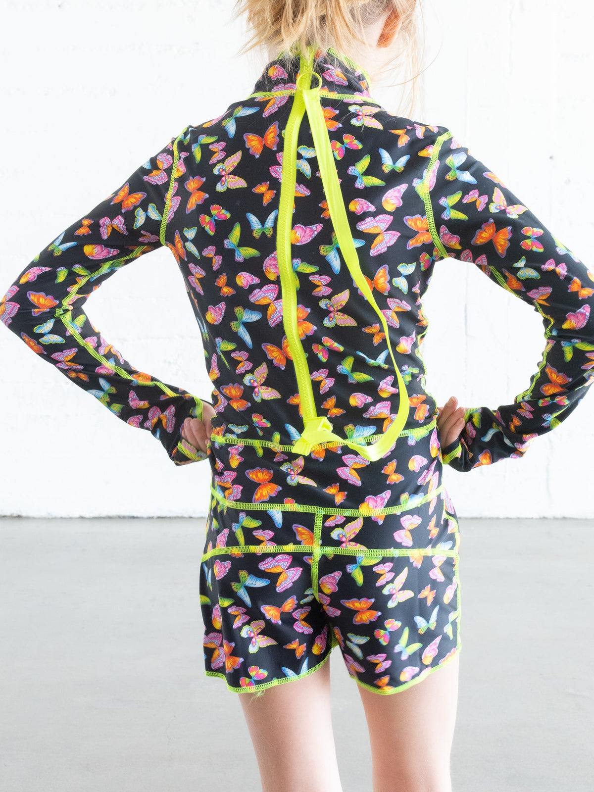 Girl's Short Swimsuit - Butterfly *FINAL SALE*