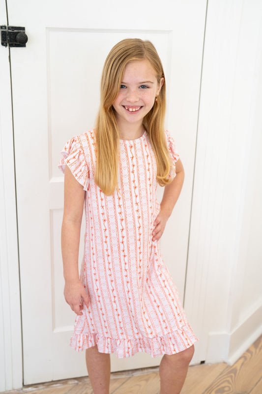 Striped Hearts | Nightgown