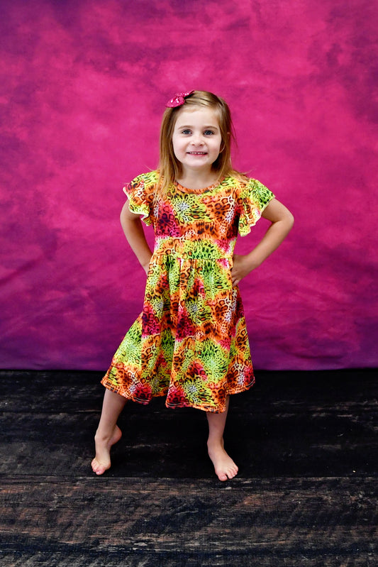 Wild and Free Long Milk Silk Dress