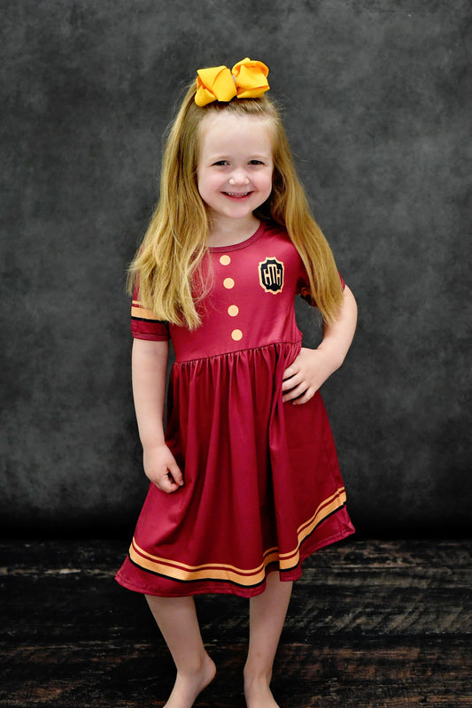 Hotel Host Milk Silk Short Sleeve Dress