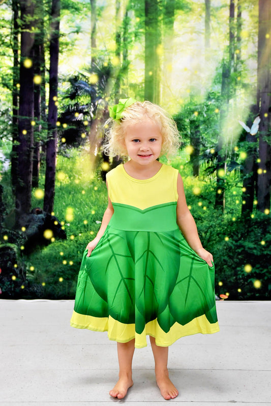 Tink Inspired Milk Silk Tank Dress