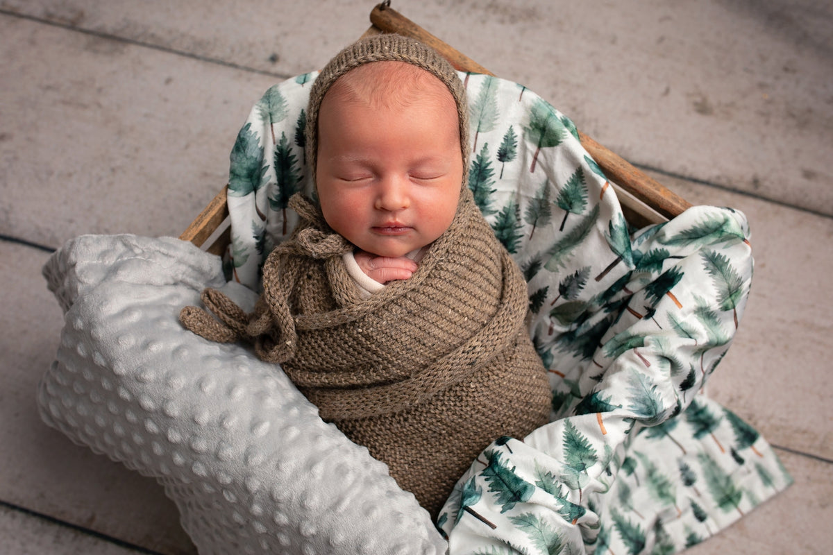 Woodland Whispers Minky Blanket