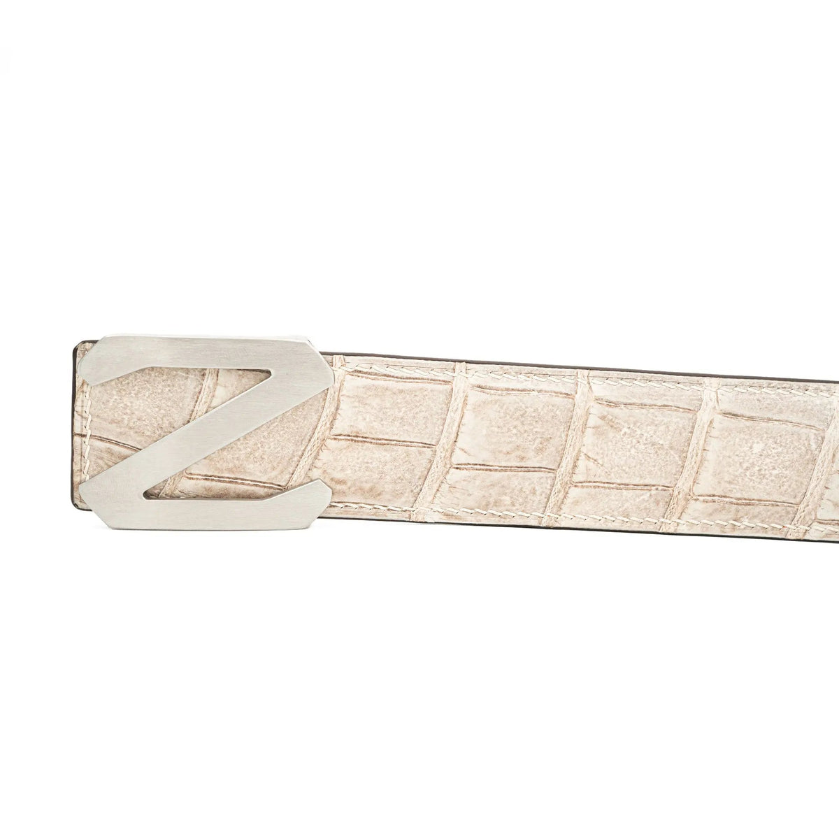 Handcrafted Alligator Leather Belts DVG192