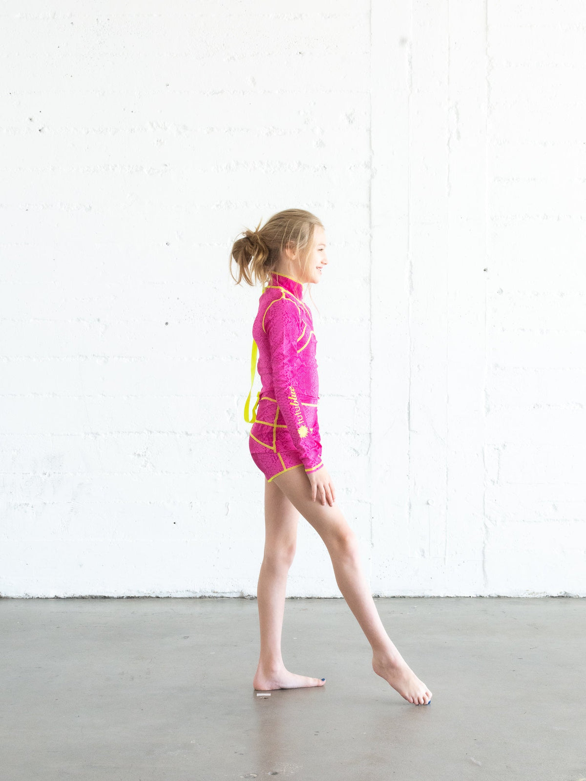 Girl's Short Swimsuit - In The Pink *FINAL SALE*