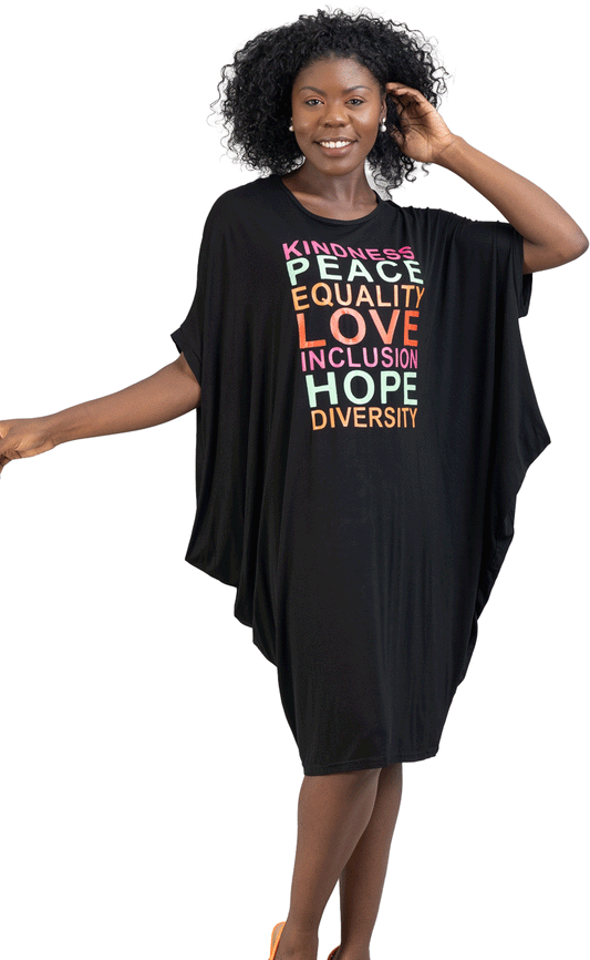 Kara Chic Dress 22071C-Black