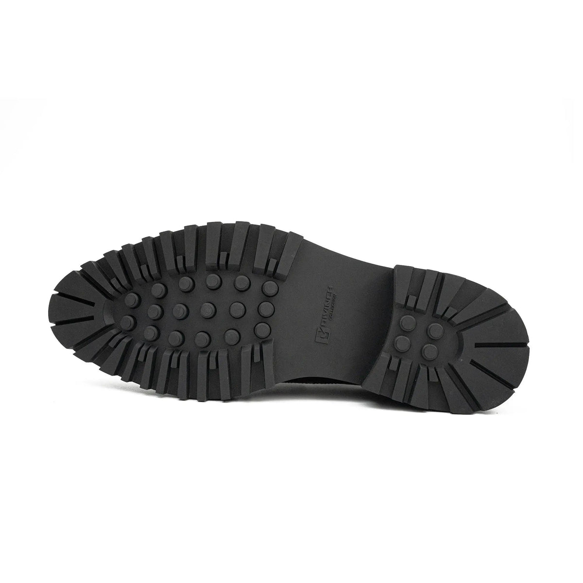 Burgundy Textured Monk Shoe with Dark Toe