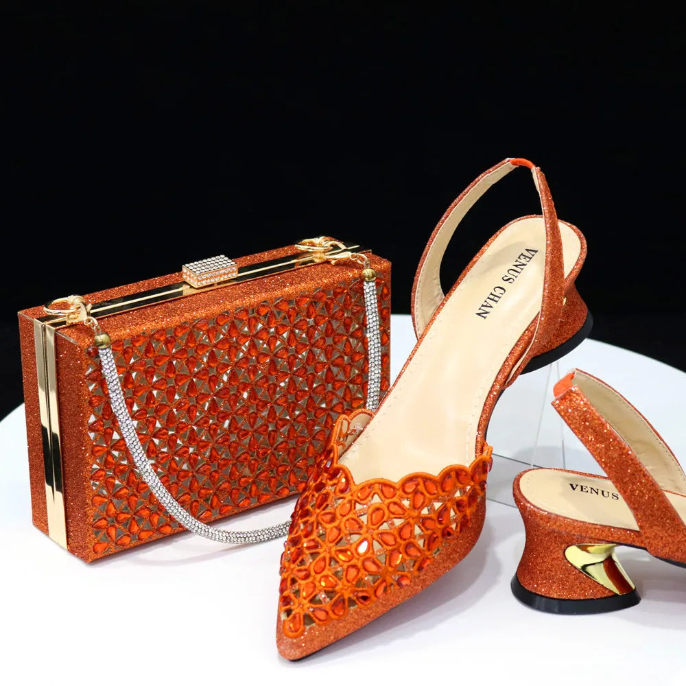 Italian Shoe and Bag Set New HFG1-10