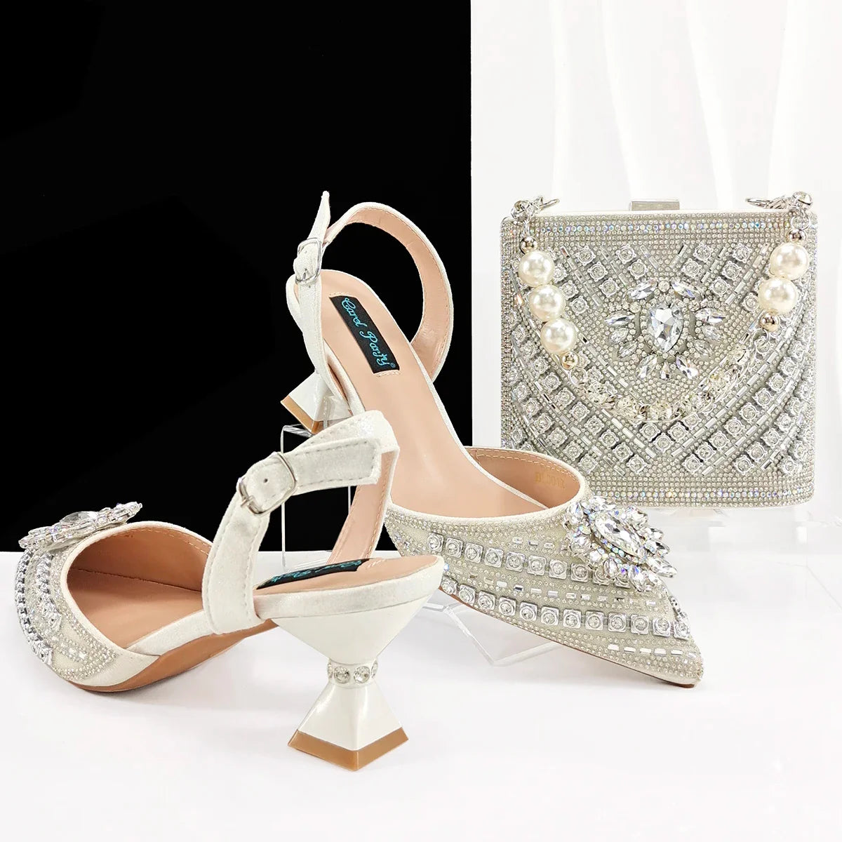 Hot Matching Women Shoe and Bag Set EDHFG1-1