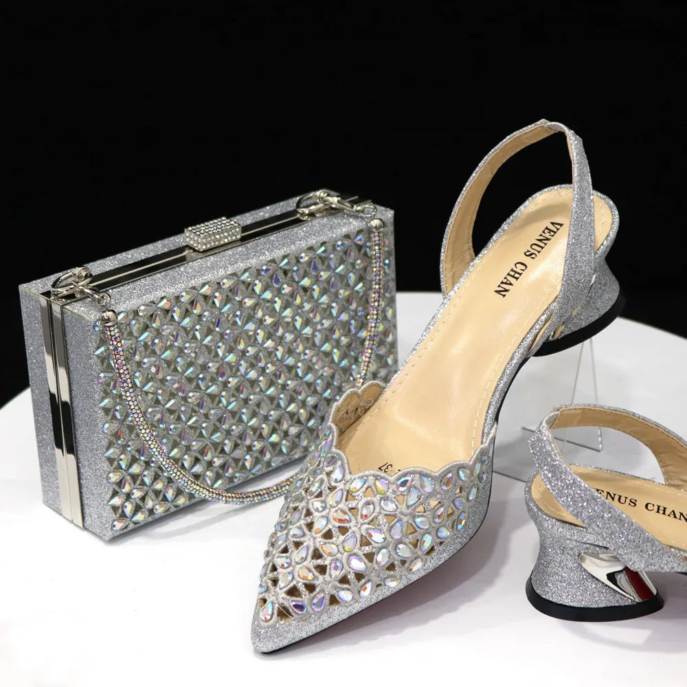 Italian Shoe and Bag Set New HFG1-10