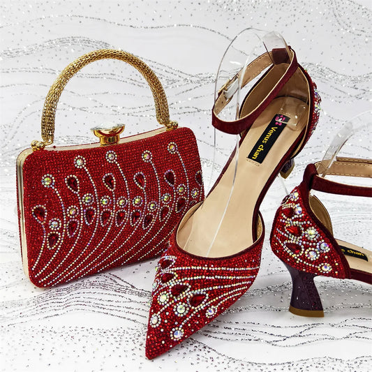 Italian Shoes And Bag Sets HZ1-1