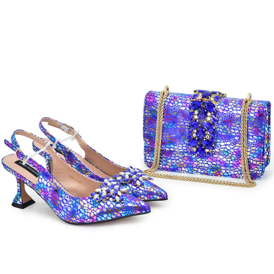 Italian Shoes And Bag Sets EDB1-1