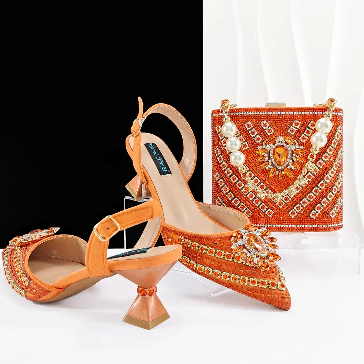 Hot Matching Women Shoe and Bag Set EDHFG1-1