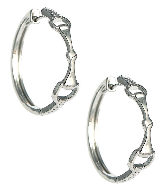 Horsebit Huggie Hoop