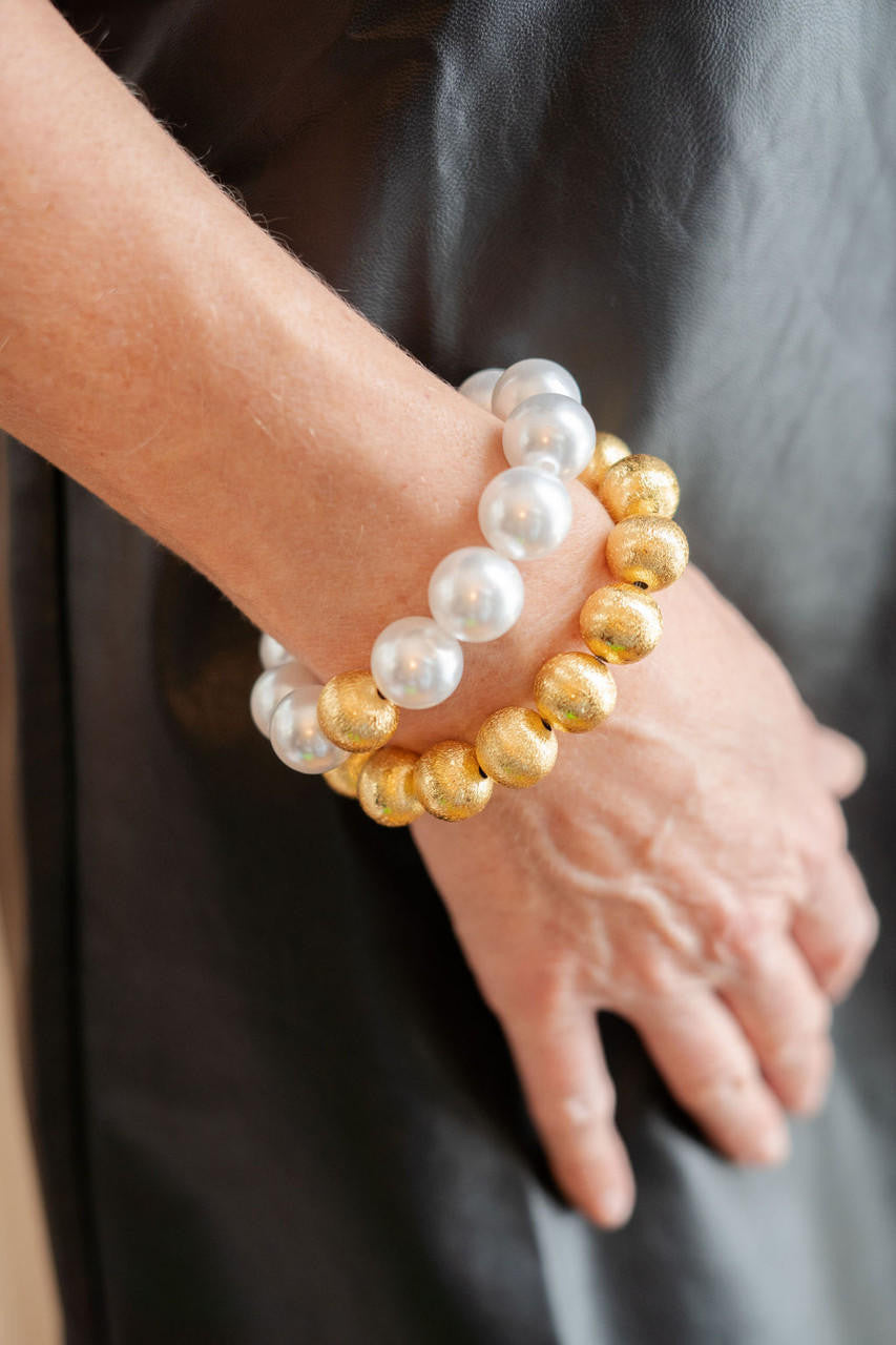 Birdie Bracelet - Pearl and 14mm