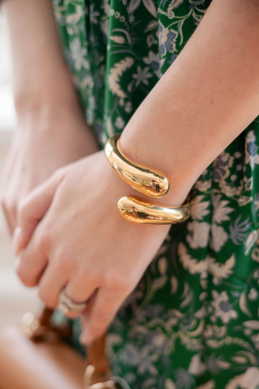 Blythe - Gold Metal Cuff - Meeghan Mullin x Lisi Lerch Collection