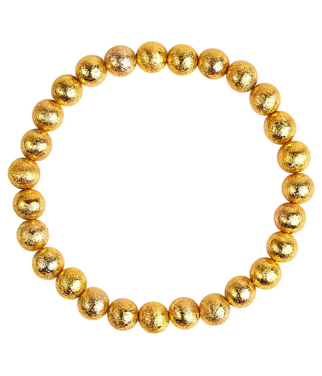 Georgia - Gold Beaded Bracelet