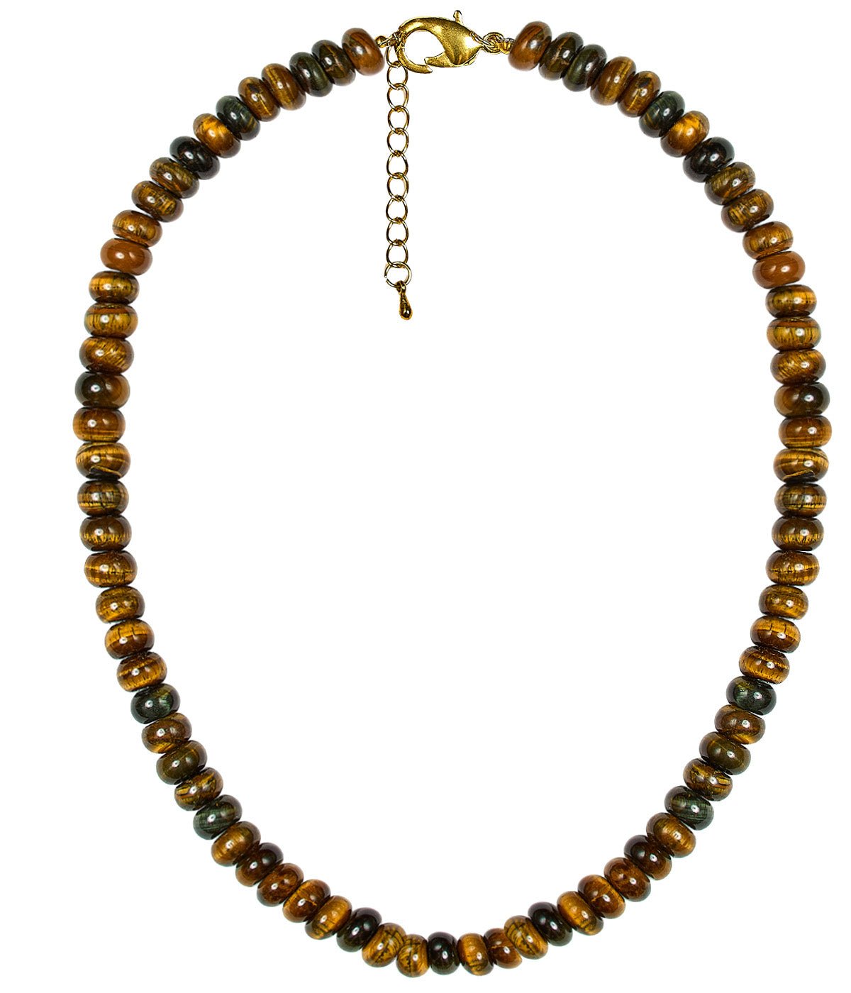 Tiger Eye Beaded Necklace